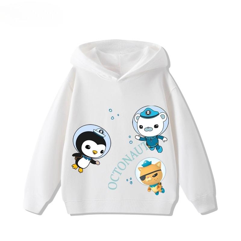 Children's Hooded Sweatshirt for Autumn and Winter Is Warm and Cute It's A Casual Children's Top