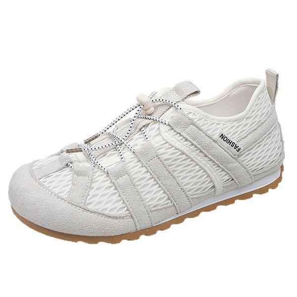 Retro Forrest Gump shoes breathable German training shoes women's new mesh 2025 summer popular niche flat casual sports shoes