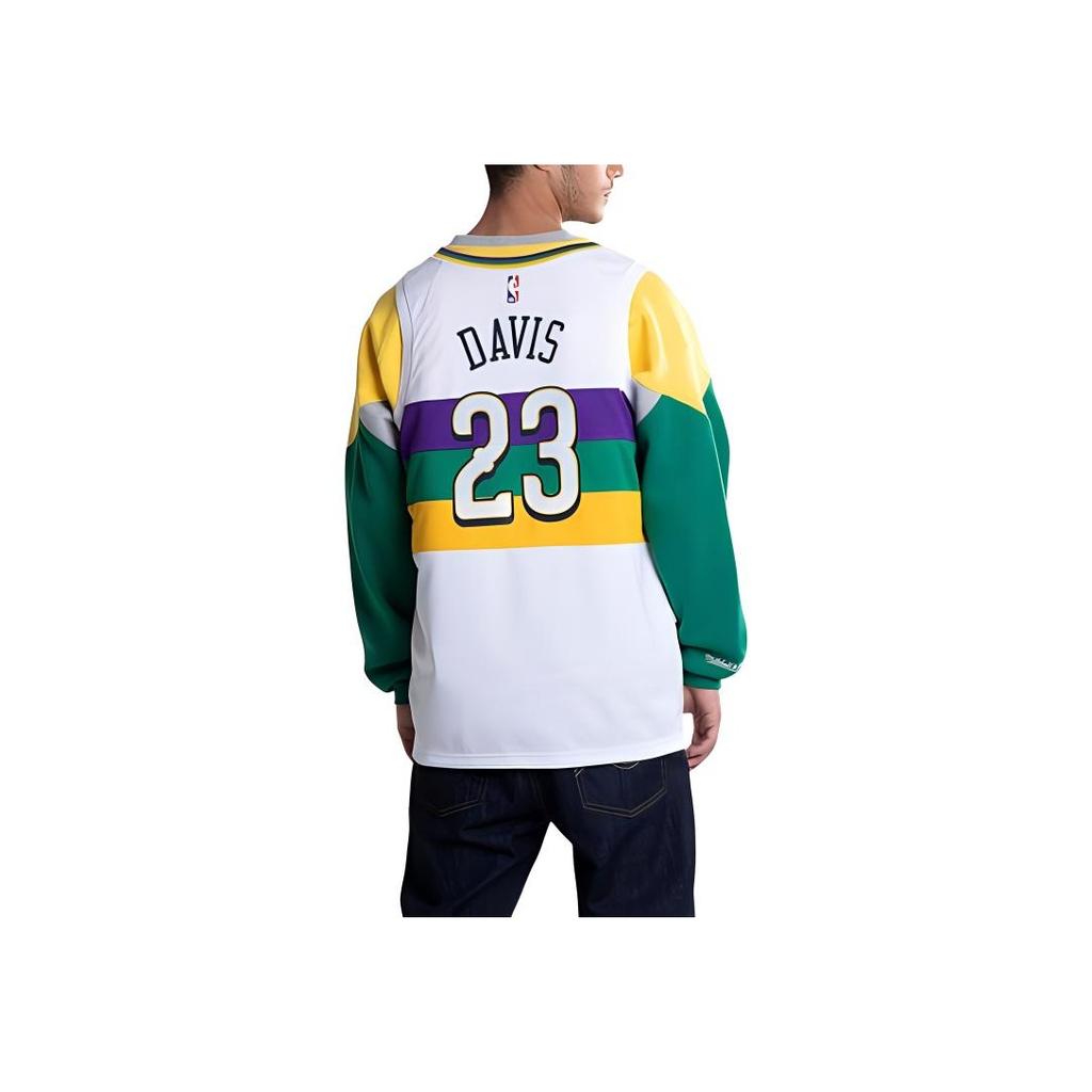 Nike NBA Pelicans City Edition Jersey, Fan Version 18-19 - Anthony Davis No. 23 Men Jersey White AJ4628-101