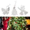 Xmas Bells and Tree Decoration Xmas Bells Tree Ornament Xmas Theme Tree Hanging Decorative Pendant Set for Doorways