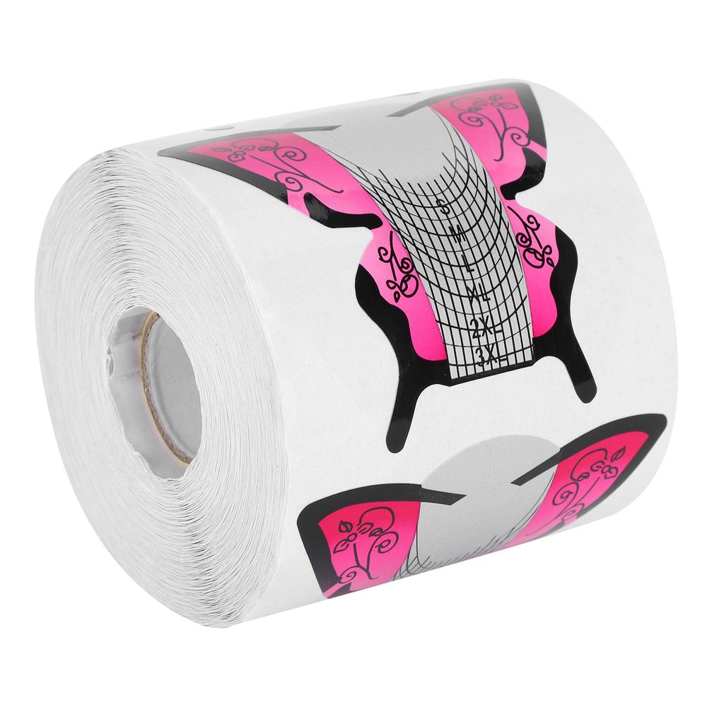 300pcs Nail Form DIY SelfAdhesive Manicure Nail Art Extension Form for Home Salon (B Style)