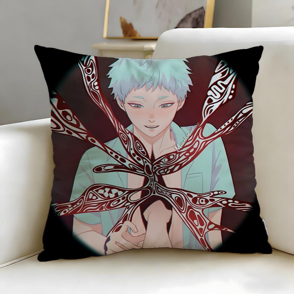 Anime Summer Hikaru Died Cushion Cover Soft EasyWash Pillow Case Versatile for Couch Bed Travel and Office