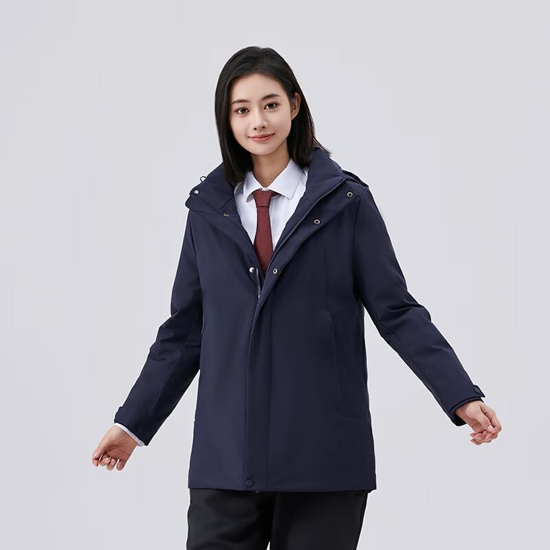 Yetusen 8169 Winter Hooded Duck Down Jacket for Men and Women