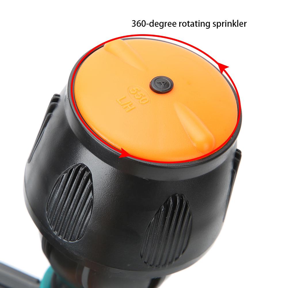 360 Degrees Rotating Lawn Water Sprinkler Garden Irrigation Watering Cooling Accessories