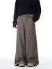 Houndstooth Old Money Style Loose Wide Leg Unisex Suit Pants