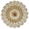 Lace Embroidery Cloth Water Soluble Flower Table Cloth Tablecloth European Fabric Coffee Table Cloth Throw Pillow Embroidery Round Cushion