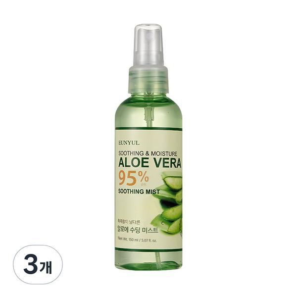 

Eunyul Aloe успокаивающий спрей, 150 мл, 3 шт.