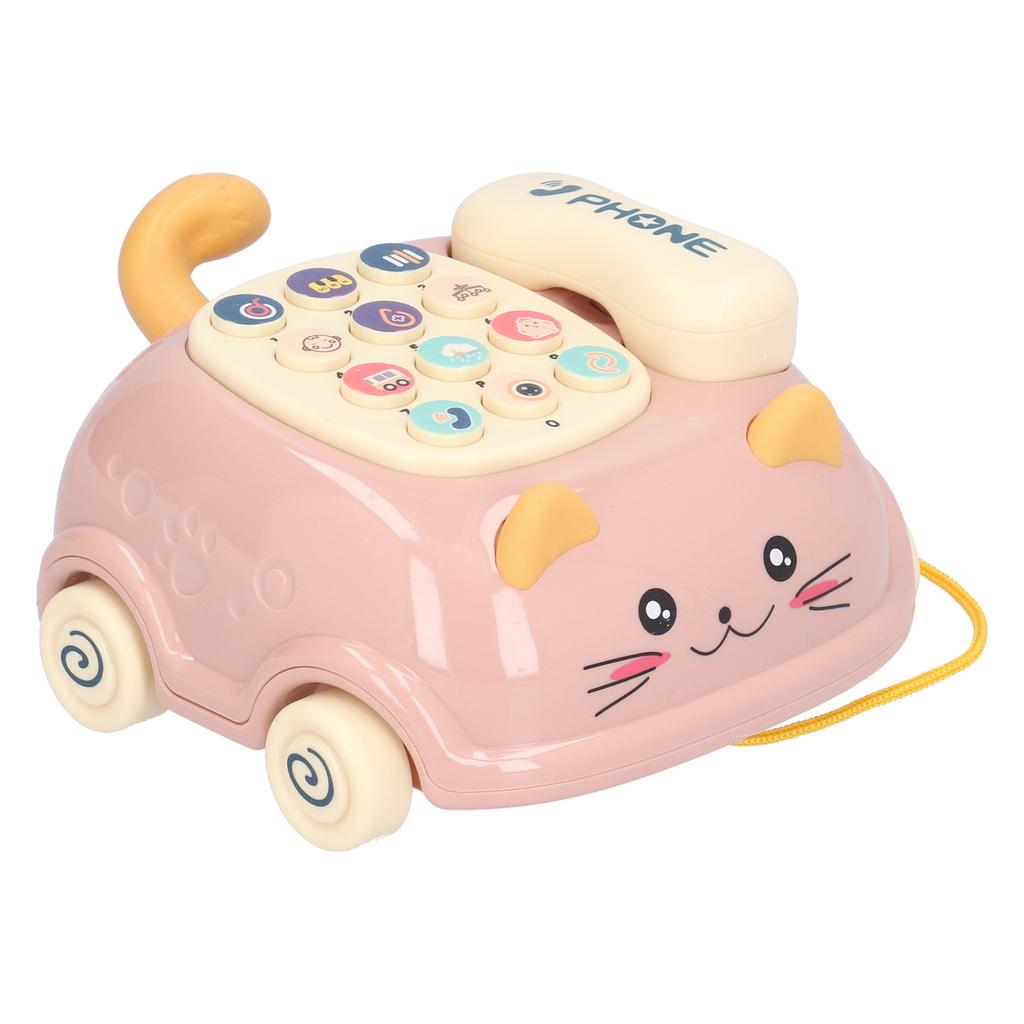 Multifunktions-Musikalisches Telefonspielzeug Frühe Bildung Spieltelefon Telefon Lernspielzeug