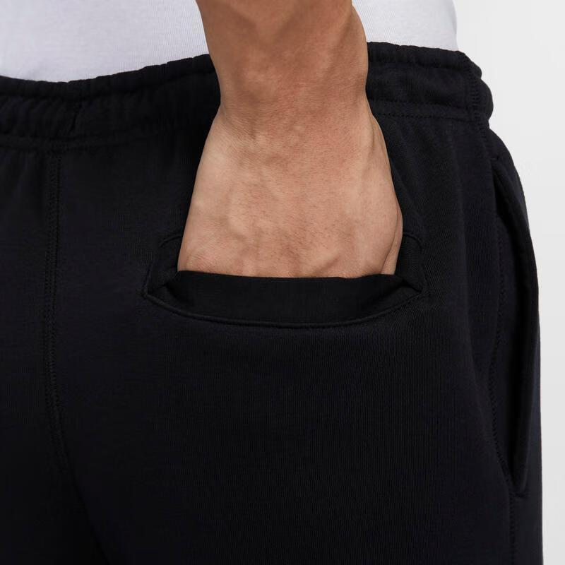 Nike Logo Pattern Casual Mid Waist Sports Pants Men Pants Black FZ1041010