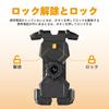 Bike Smartphone Holder, [Vibration Absorption and Fall Prevention] Smartphone Stand for Bikes, Mobile Phone