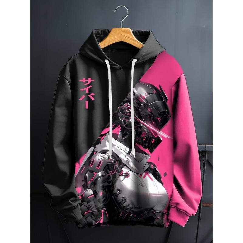 Japanese Samurai Warrior Art 3D Printed Hoodies Sweatshirt Men Women Long Sleeve Tracksuit Pullover Oversized Y2k Men's Clothing