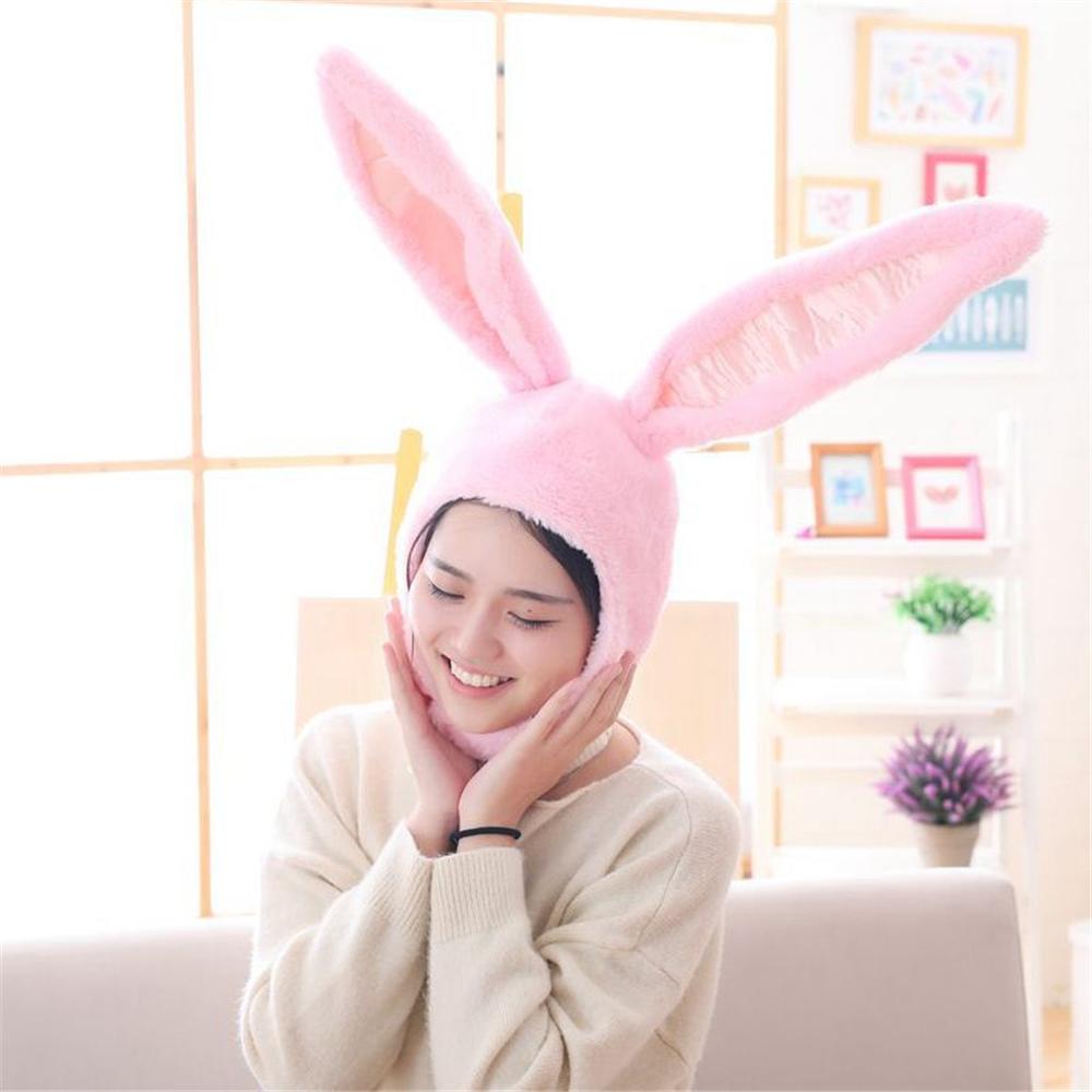 Cute Costume Hat Decorations Lovely Plush Hat Bunny Ears Hat Women Girls Holiday Party Favors Hat Rabbit Hat Photography Props
