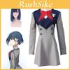 Hochwertiges Darling In The Franxx Hiro Ichigo Uniform Cosplay Kostümset
