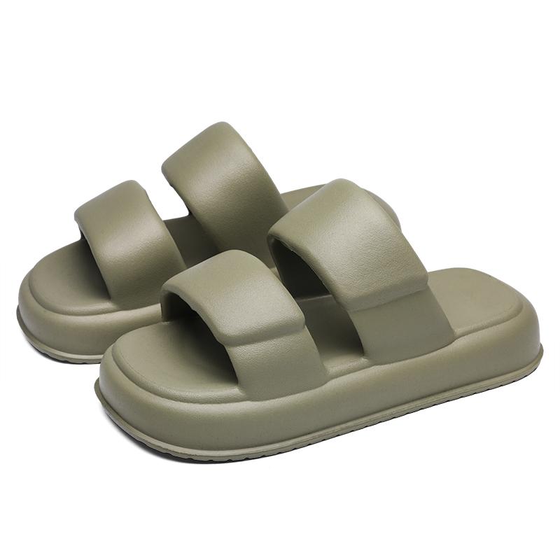 

Big Size 40-45 Summer Platform Luxus Boy Couple s One Word Outdoor Sand Beach Sandals House Slippers Men s Shoes Free Shipping 44-45 зелений