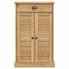 VidaXL Armoire à chaussures VIGO 60x35x96 cm bois massif de pin 353166