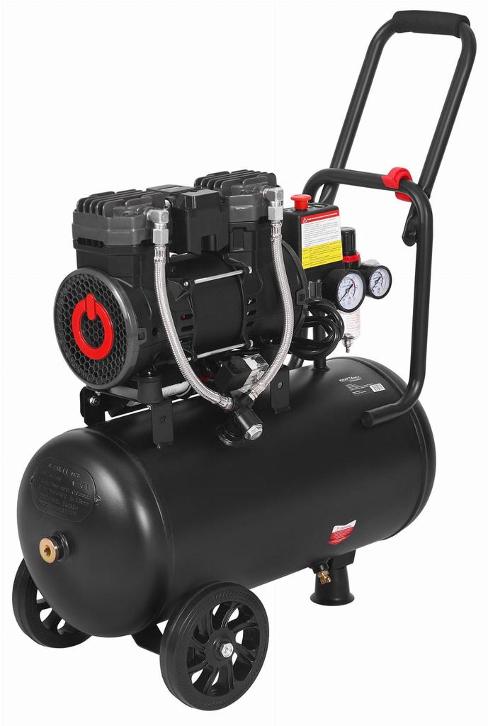 Kompresor Bezolejowy 24L 1450W | Kraft&Dele