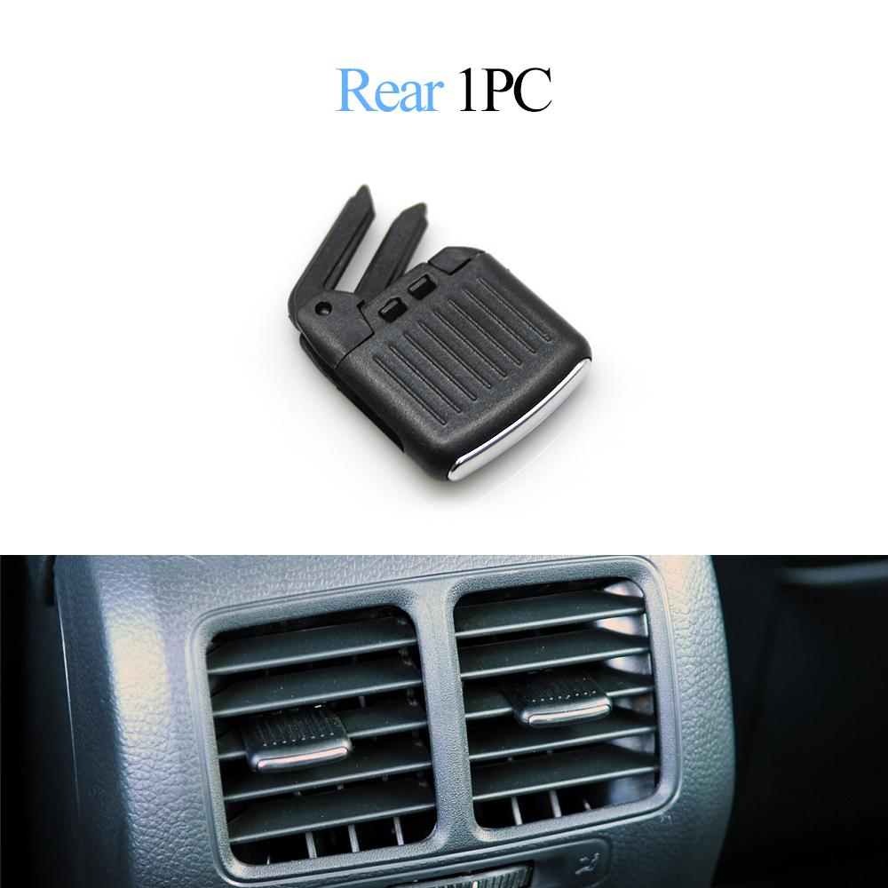 Car Dash Front Rear Air Conditioner AC Vent Grille Outlet Tab Clip Slider For Volkswagen Golf 6 Sagitar Jetta 5KD819703