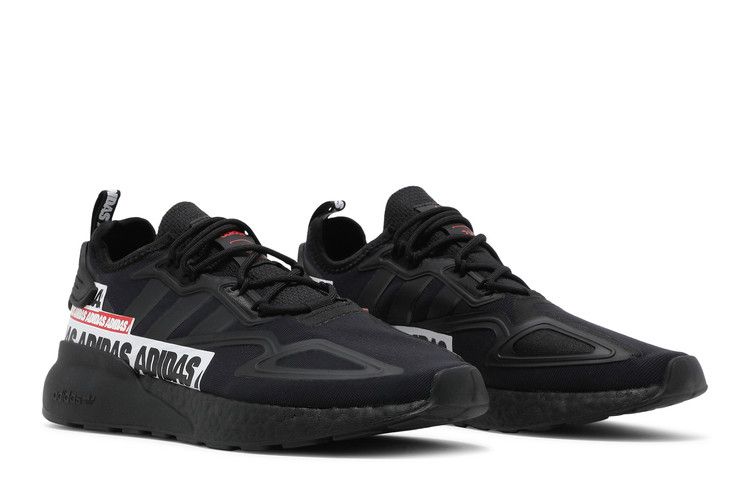 adidas ZX 2K Boost 'Bold Logo Graphic - Schwarz'