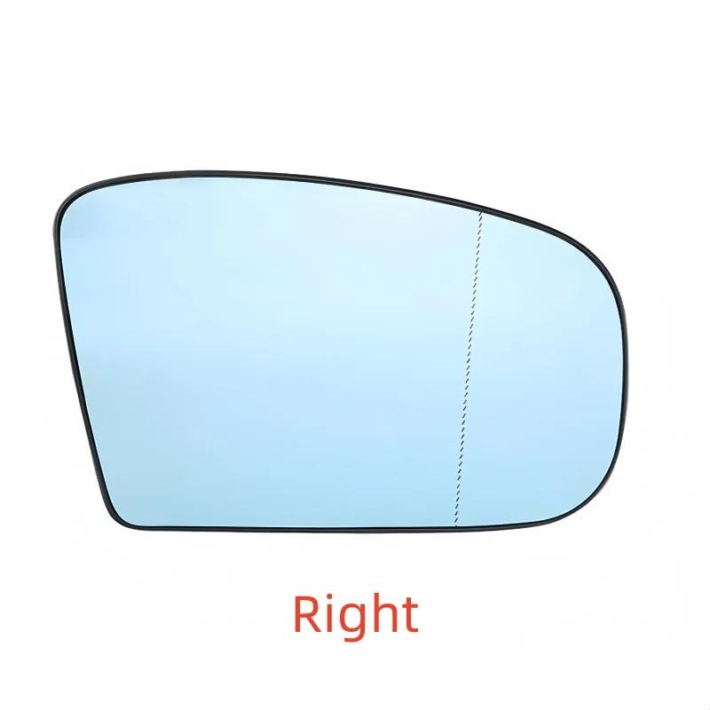 

Car Side Heated Mirror Glass Rearview Mirror Lens Left /Right for Mercedes Benz S-Class W220 98-02 CL-Class W215 00-03 Car lens Blue (R)