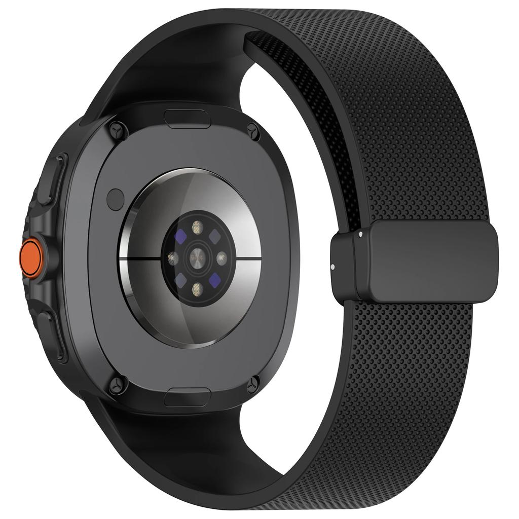 Magnetic Silicone Strap for Samsung Galaxy Watch 8 40 44mm Sport Band for Galaxy 8 Classic 46mm No Gaps Smartwatch Bracelet