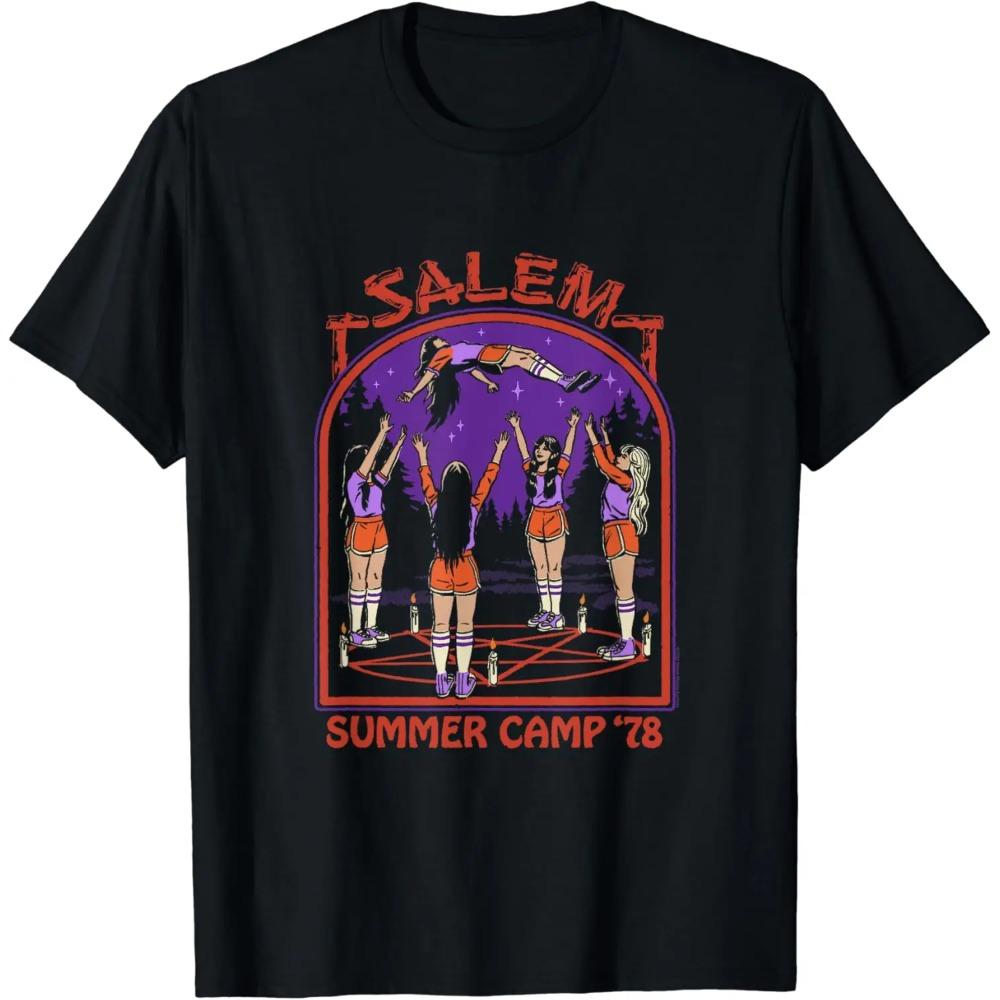 

Футболка Steven Rhodes Salem Summer Camp 78 Retro с черным юмором S