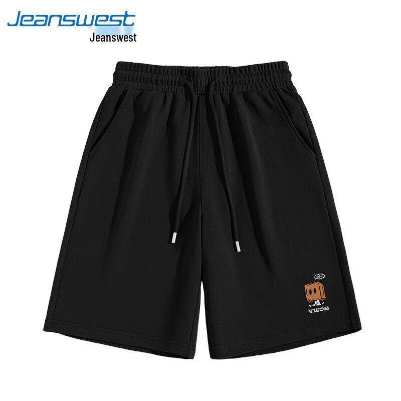 Shorts Esportivos Masculinos de Algodão Pesado Jeanswest