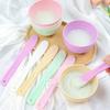 Silikon Gesichtsmaske Schüssel Set Maskenstab 1/10 Stück Pulvermischschale Spatel Pinsel DIY Hautpflege Salon Schönheitswerkzeuge Großhandel