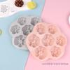 1 Pc 7 Cavity Cat Footprint Silicone Mold Cake Mould Cookie Cutter Fondant DIY Cat Paw Mousse Pastry Bakeware Molds