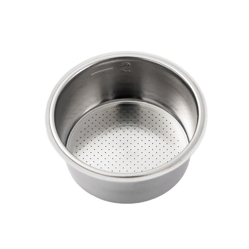 Filtre à café en maille acier inoxydable 304 pour machine à café italienne - Bol à poudre simple/double et manche