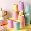 Paper Cup Disposable Paper Cup Design Multi-Color Paper Cup Court Party Supplies Disposable Paper Cup Hot Cold Drink Coffee Festival Celebration