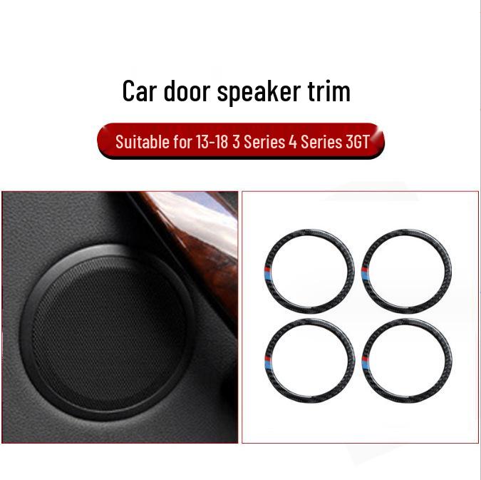 BMW řady 3 & 4 F30, 316i, 320li GT Karbonový interiérový kryt konzoly