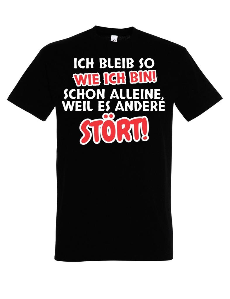 Mens T-Shirt I STAY AS I AM Funny Gift Statement Men