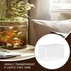 Small Aquarium Betta Tank Frameless Extra Clear Bowl For Crab Spider Terrariums Mini Habitat Temporary Space Men Nature Lovers
