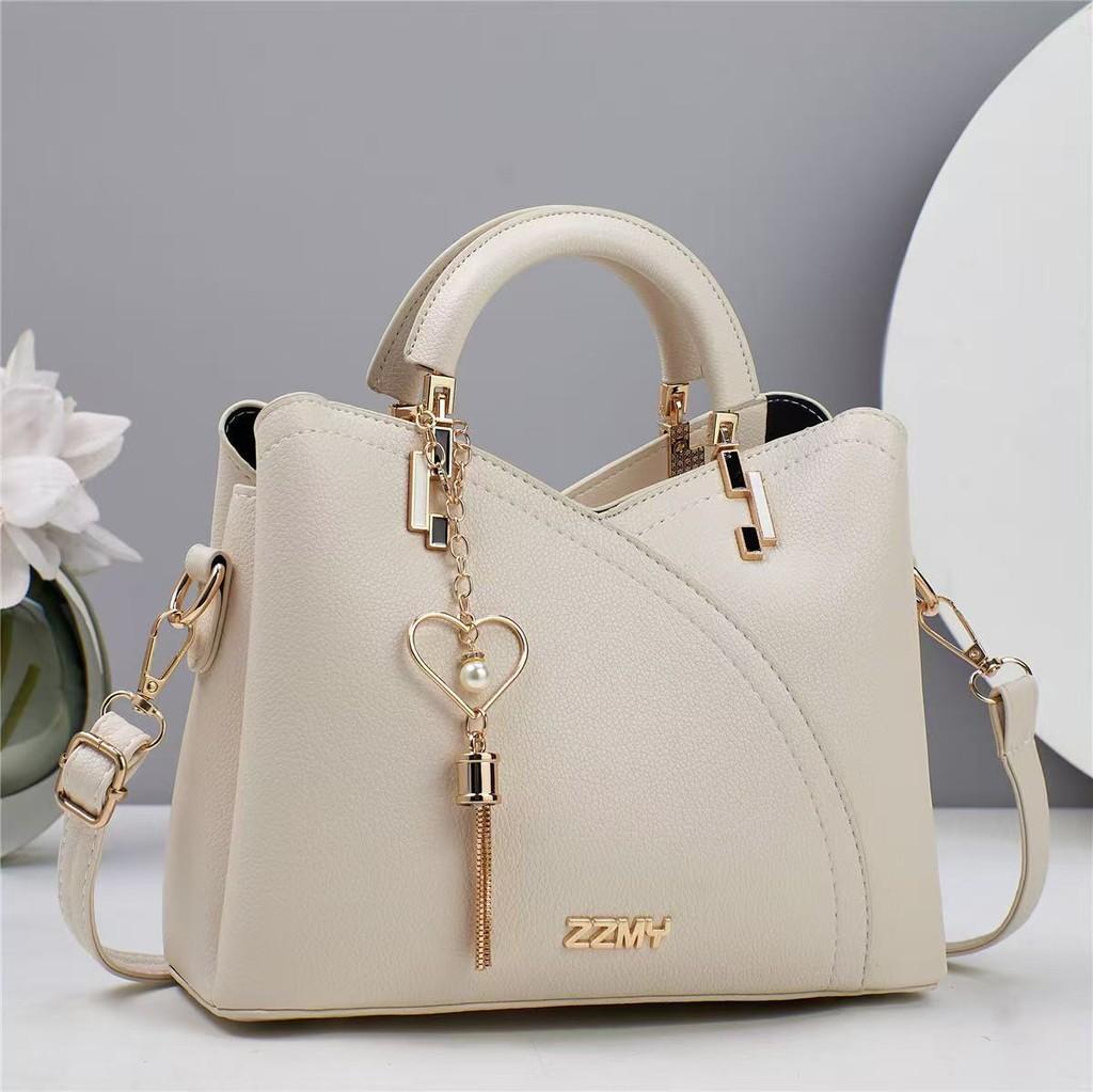 Pu Single Shoulder Crossbody Bag For Women With Zipper Closure And Multiple Inner Pockets Ideal For Daily Use