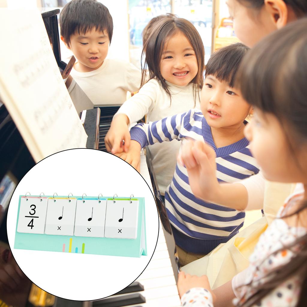 Rhythm Flashcard Note Training Card Piano Rhythm Training Cards Music Teaching Props Music Rhythm Learning Tools