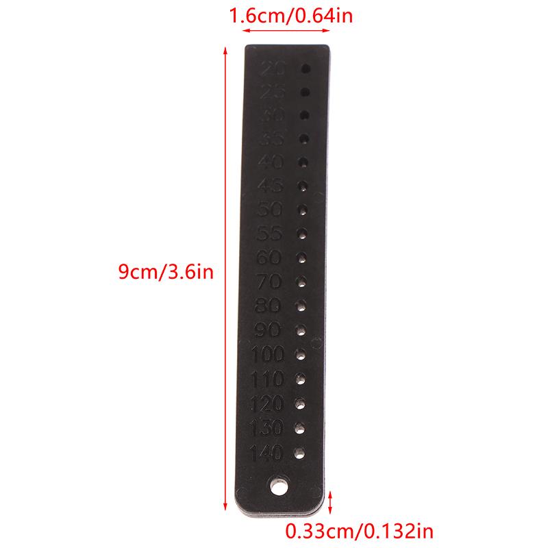 Dental Measuring Ruler Span Measure Instruments With Scale High Temperatures Dental Endodontic Materials Tools
