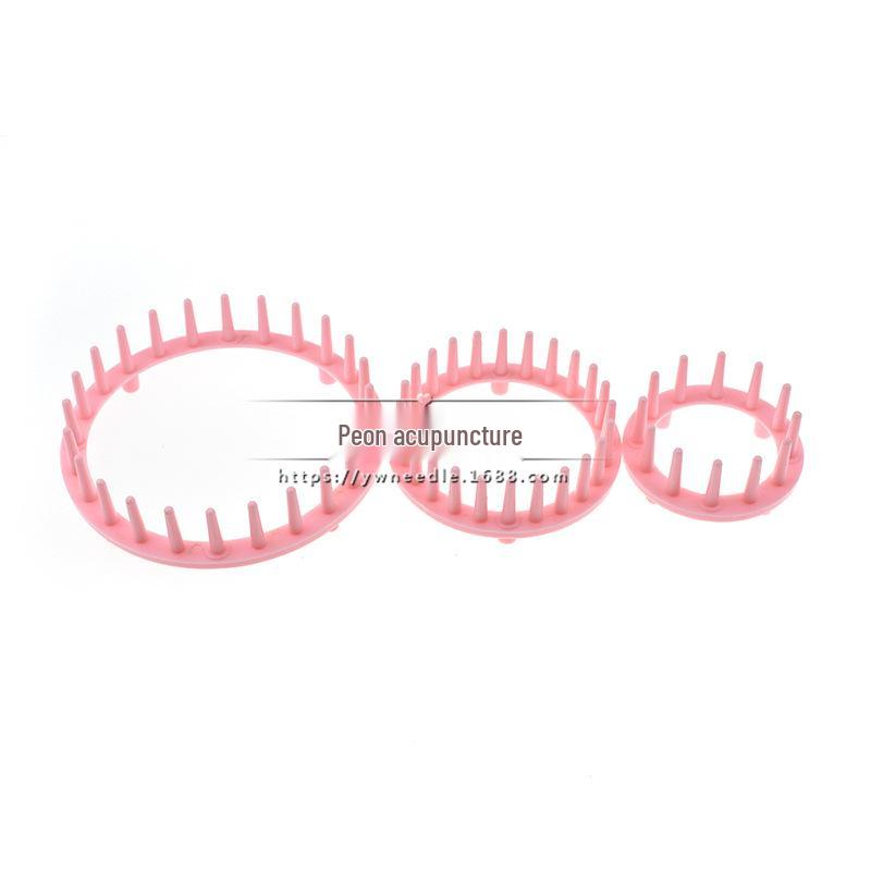 

Handmade Yarn Flower Knitting Tool Set (6 pcs) - Square Flower Maker DY007