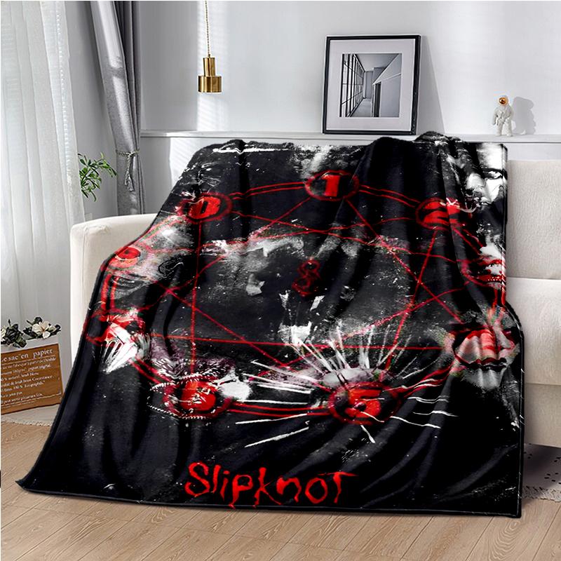Coperta con Motivo Heavy Metal per Bambini Divano Letto Casa Viaggio Picnic Escursionismo Coperta Super Morbida in Flanella Regalo di Compleanno