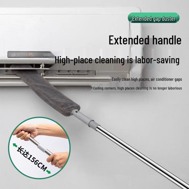 Extra-Long Extendable Under-Bed Dust Duster for Deep Cleaning