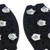 2Pcs/set Invisible Ice Cleats anti-slip winter mountaineering Ice Shoes Grippers climbing crampons for outdoor snow hiking