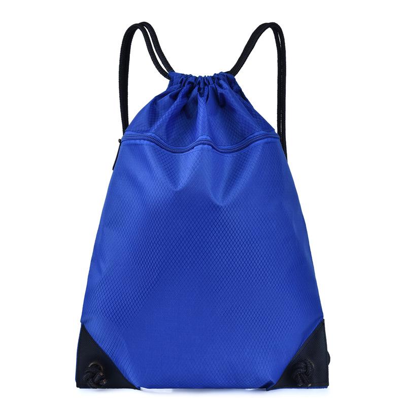 Unisex Oxford Waterproof Drawstring Backpack - Gym & Outdoor Use