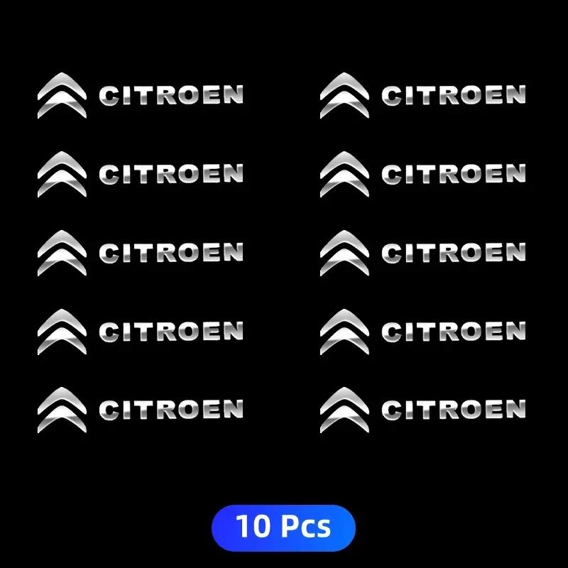 2/5/10 Pezzi Logo Auto 3D Adesivi Metallici Accessori Decorativi per Citroen Xsara Picasso Berlingo C1 C2 C3 VTS C4 Saxo C5 C6 C8