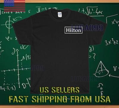 NEUES SHIRT HILTON HOTEL RACING LOGO T-Shirt LUSTIG GRÖSSE S-5XL