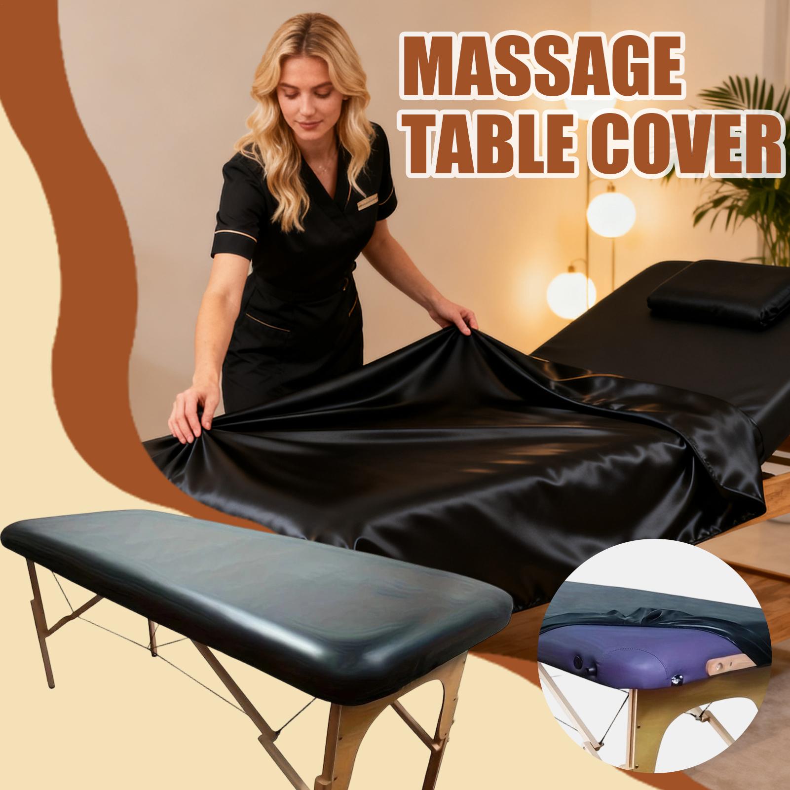 Massage Table Cover PU Leather Fitted Mat Massage Bed Protector Cover For Beauty Salon Professional Home Training Clinic