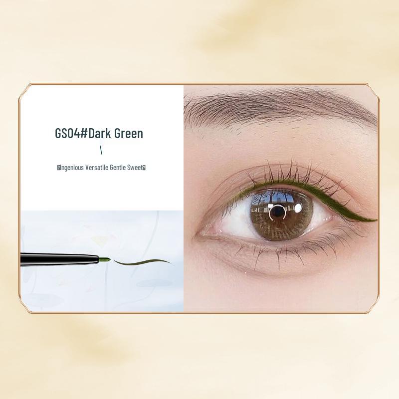 

Водостойкая Быстросохнущая Не размазывающаяся Стойкая Гелевая подводка для глаз с тонким кончиком 1g