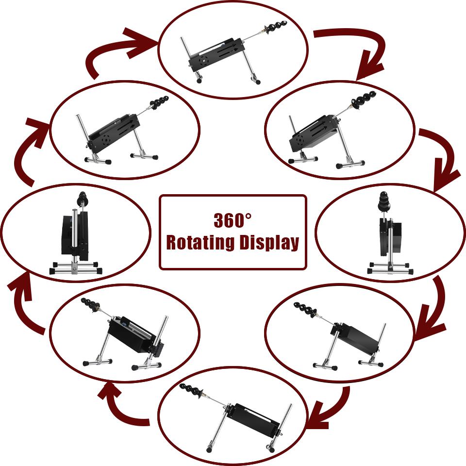 Sex Machine ROUGH BEAST 200W Super Powerful Sex Machine Triple Control Masturbation Machine for Women and Men Love Machine Pumping Gun
