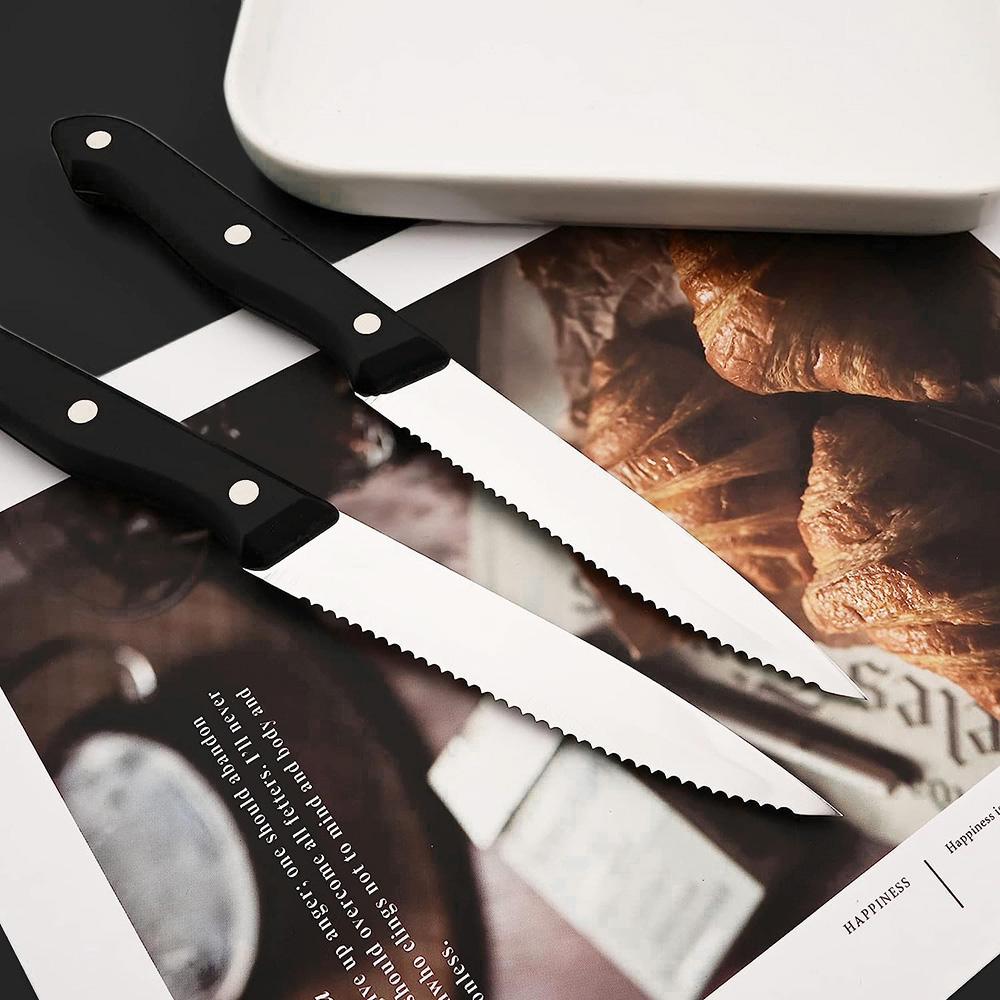 20Pcs Dinnerware Set Stainless Steel Tableware Mirror Dinner Gold Cutlery Set Steak Knife Fruit Fork Spoon Flatware Kitchen Set