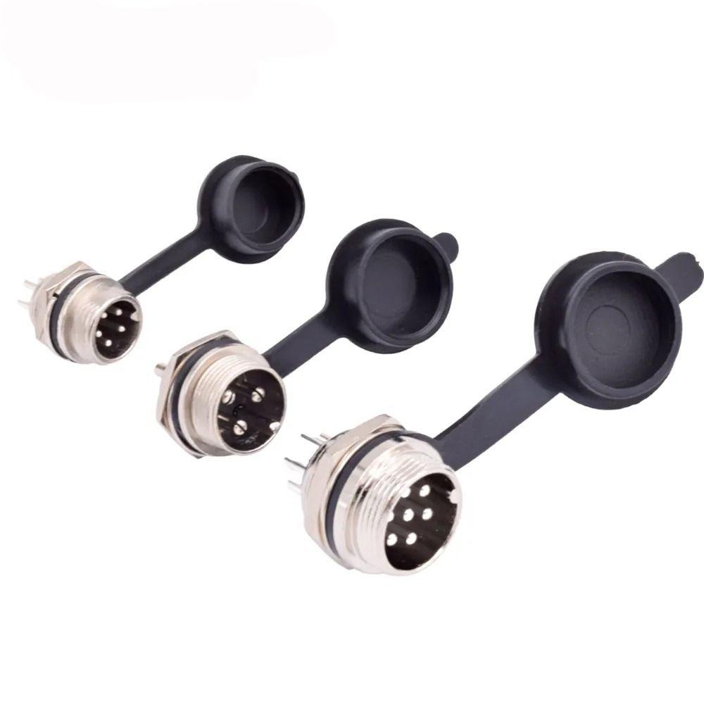 Waterproof Aviation Circular Plug Socket Cover GX12 GX16 GX20 Dust Cap  Aviation Circular Plug