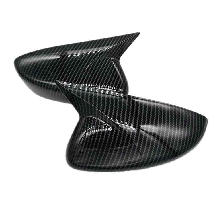 For Mazda 6 Atenza 2014 2015 2016 2017 ABS Car Rearview Side Mirror Cover Wing Cap Exterior Door Housing Trim Adhesive Sticker