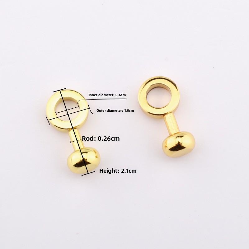 1PCS Zipper Gap Buckle Bag Modification Accessories Old Flower Bag Inner Pocket Modification Parts Hardware Adjustment Buckle